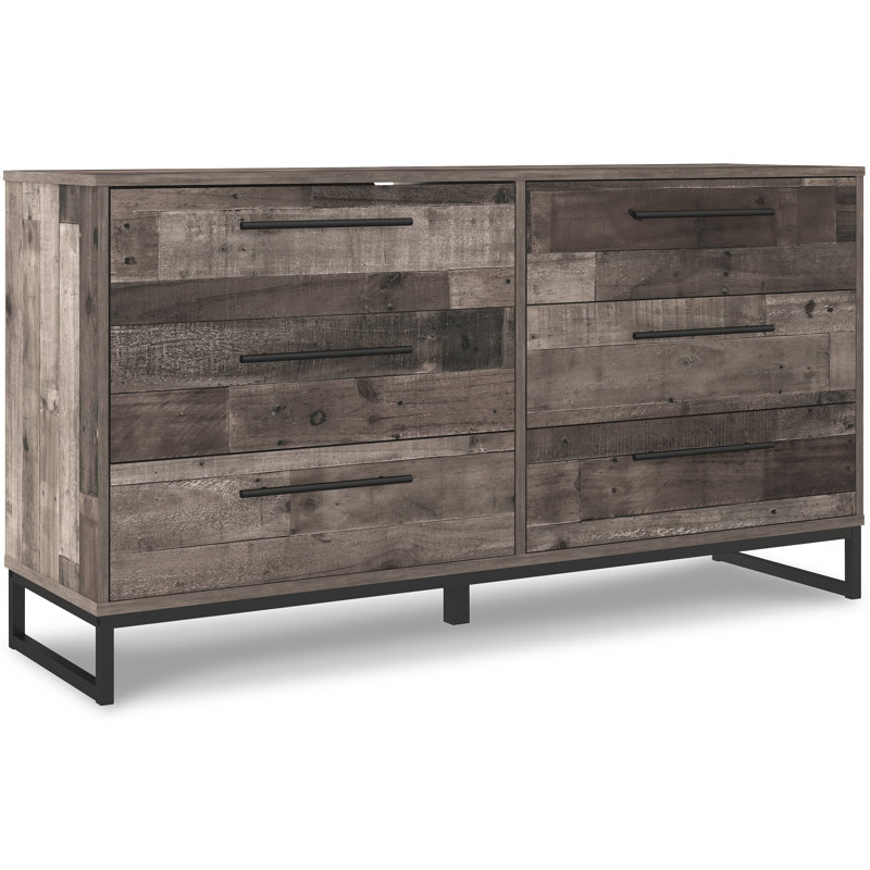 Sand & Stable Manuel 6 Drawer Double Dresser & Reviews Wayfair